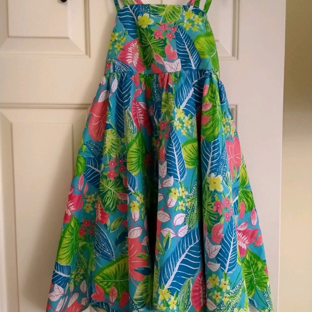 CYNTHIA ROWLEY SIZE 7 (MULTI COLORS) SUN DRESS